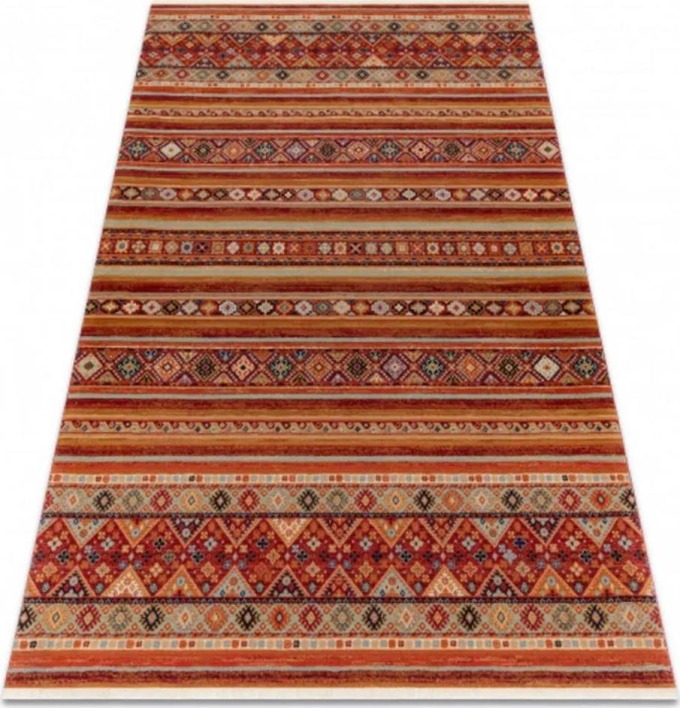 Vlněný kusový koberec Patana terakotový 300x380cm