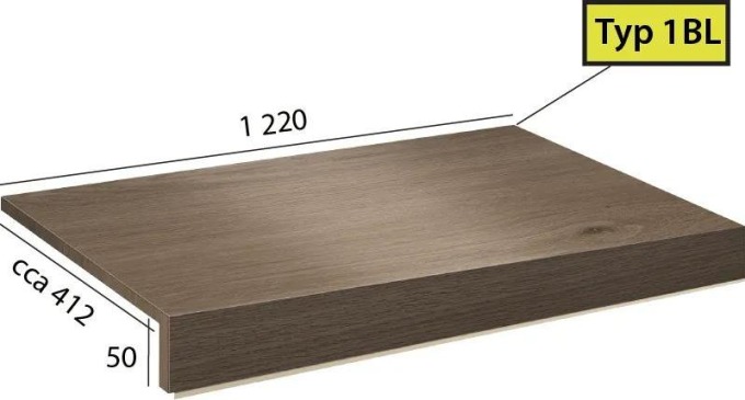 Vinylové schody Objectline Step 1BL - 9872 Dub Toledo