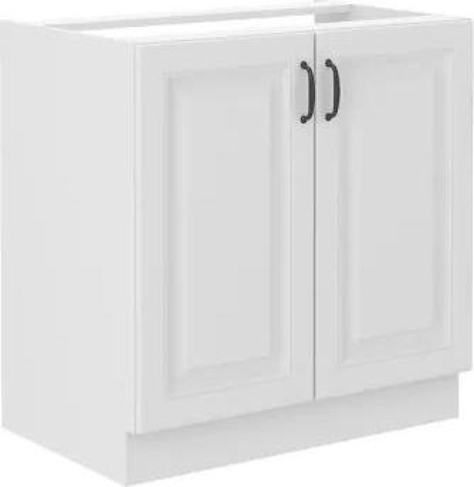 Kuchyňská skříňka pod dřez Retroline 80 ZL 2F BB, Barva: bílá, Dřez: ano