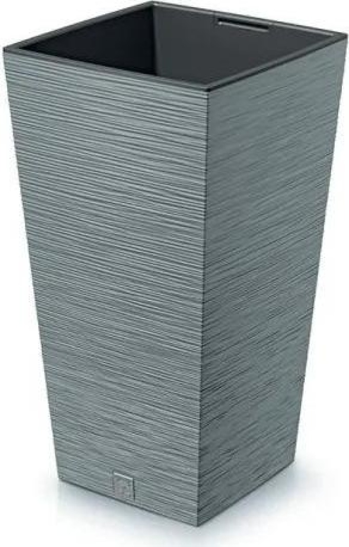 MAXIVA Květináč - FURU SQUARE Rozměr: 24x24 cm, Barva: beton