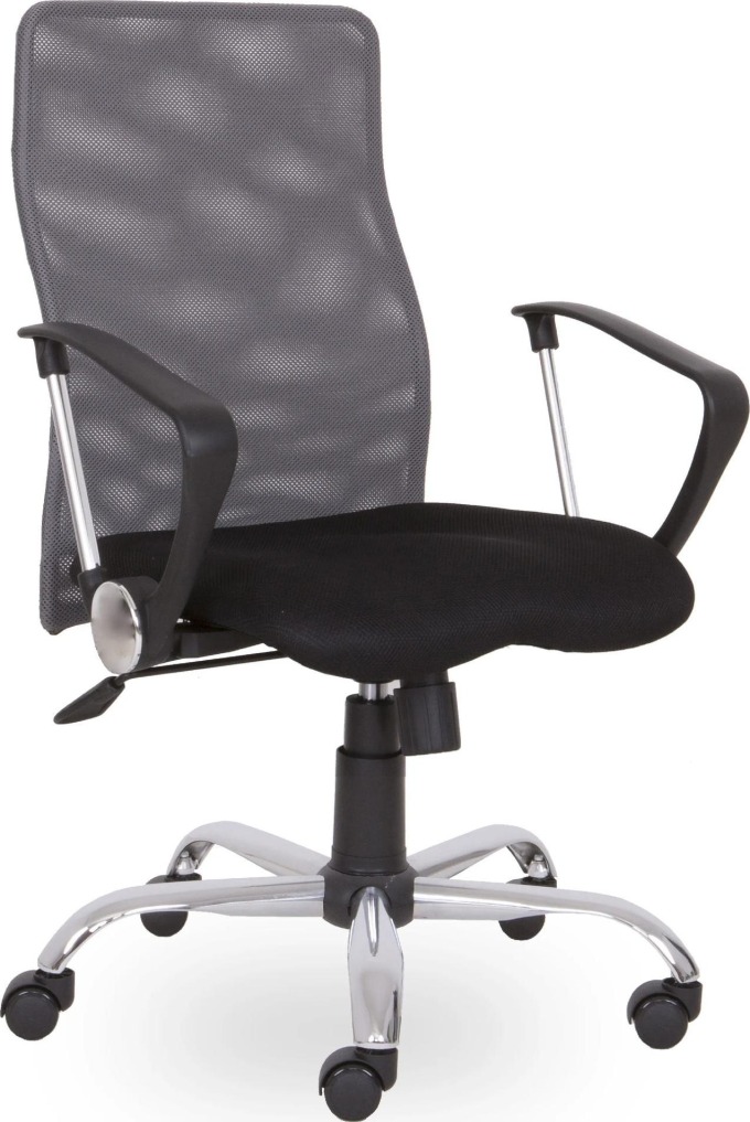SEGO židle Kancelářská židle SEGO Roma šedá