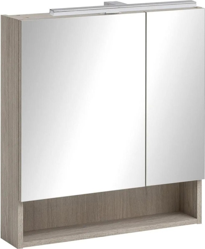 Camargue Polar Zrcadlová skříňka s LED osvětlením, 69 × 60 cm