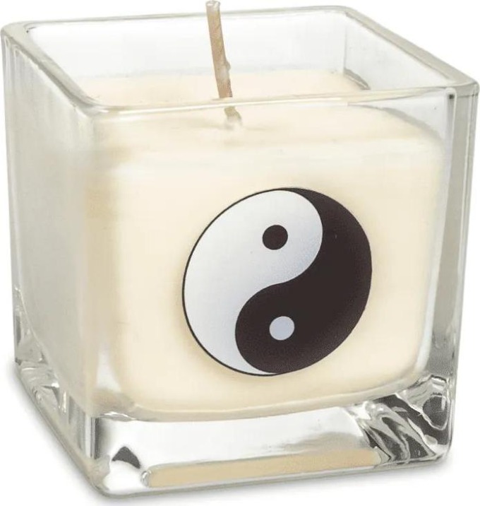 Milujeme Kameny Vonná svíčka Jin Jang
