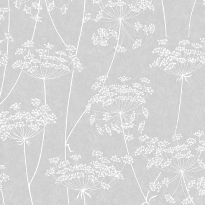 Vliesová tapeta s květy, šedá, kolekce Vavex 2024