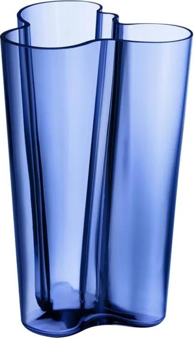 Váza Alvar Aalto 251mm, ultramarínová modrá
