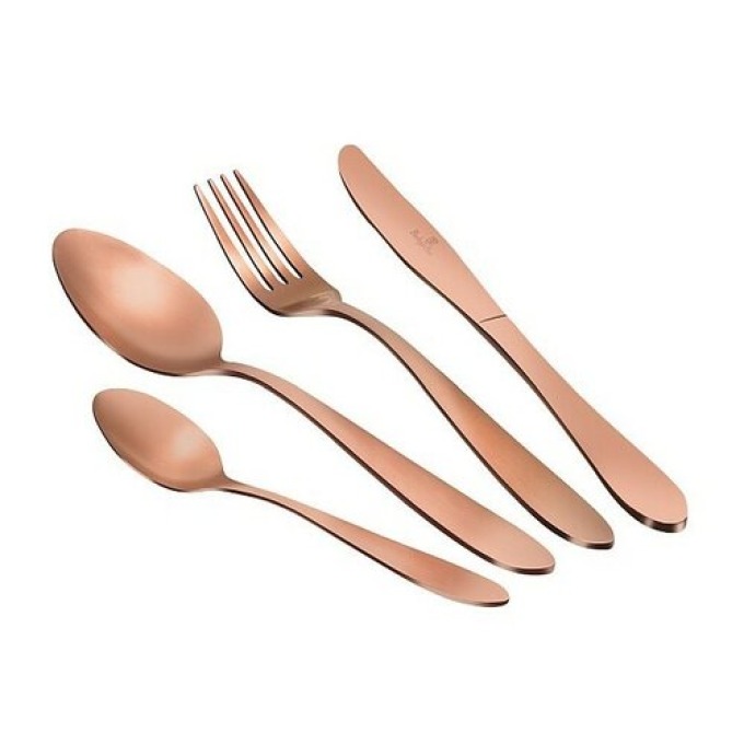 Berlinger Haus 24dílná sada příborů Satin Rosegold Metallic Line