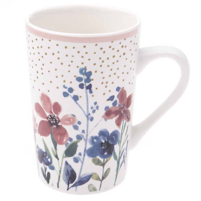 Porcelánový hrnek Wildflowers, 370 ml