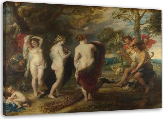 Gario Obraz na plátně Pařížský soud - Peter Paul Rubens, reprodukce Rozměry: 60 x 40 cm