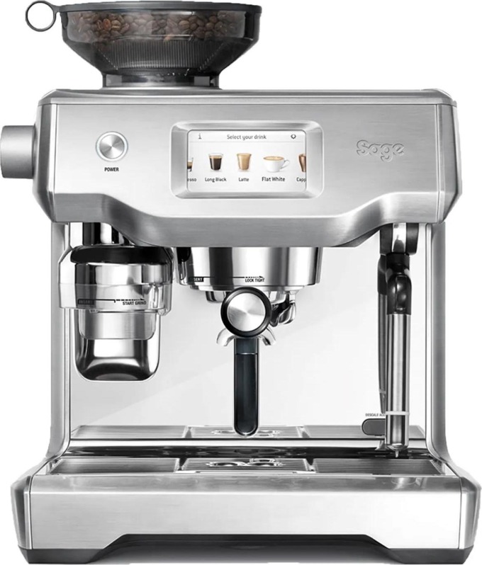 SAGE SES990BSS - THE ORACLE™ TOUCH espresso kávovar - stříbrný