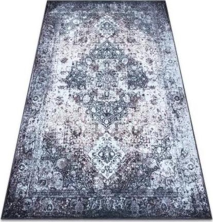 koberec ANTIKA ancret washedstone, moderní ornament, omyvatelný š velikost 160x220 cm | krásné koberce cz