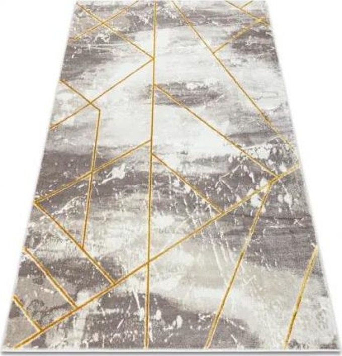 koberec CORE 1818 Geometrický Strukturální, dvě úrovně rouna, slono velikost 160x220 cm | krásné koberce cz