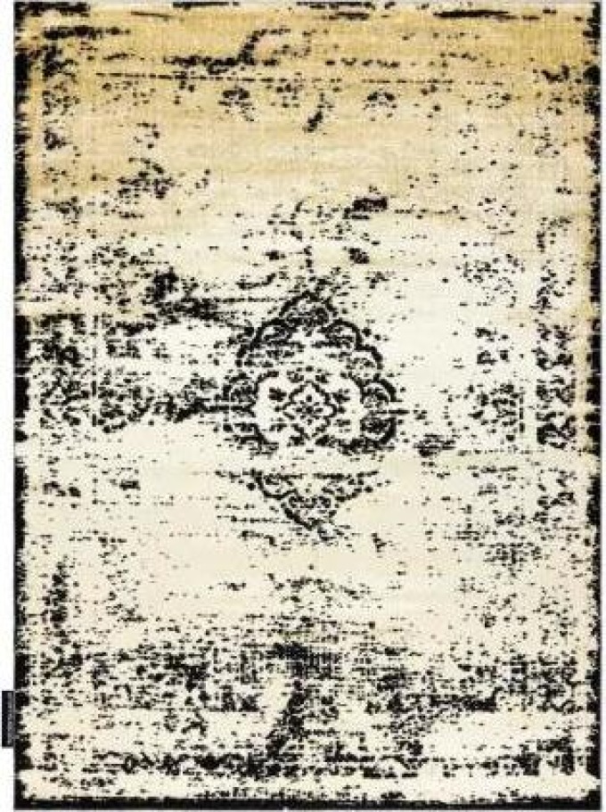 Moderní koberec DE LUXE 2083 ornament vintage Strukturální, zlato / velikost 120x170 cm | krásné koberce cz