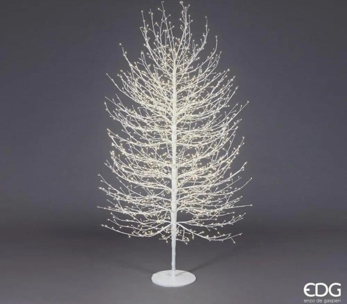 Světelný strom 2000LED bílý, 180 cm