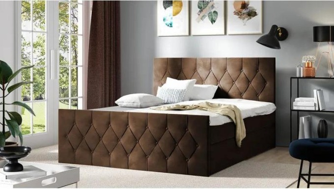 Kontinentální postel Colzone Lux, Potah: Mikrofaza 0020, Rozměr postele: 160x200