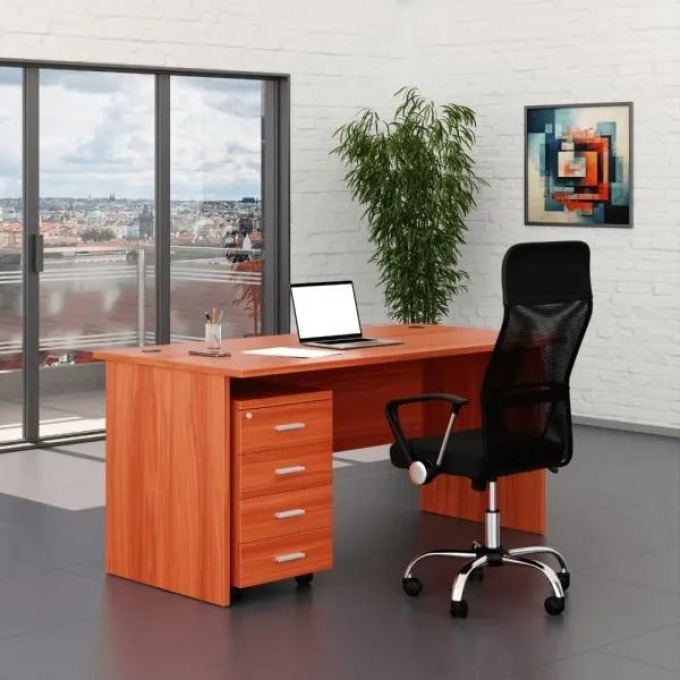 Sestava kancelářského nábytku SimpleOffice 1, 160 cm
