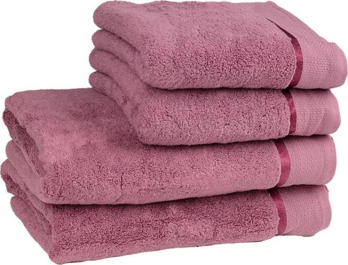 Tegatex Bavlněný ručník / osuška z mikro bavlny- světle fialová Velikost: 70*140 cm