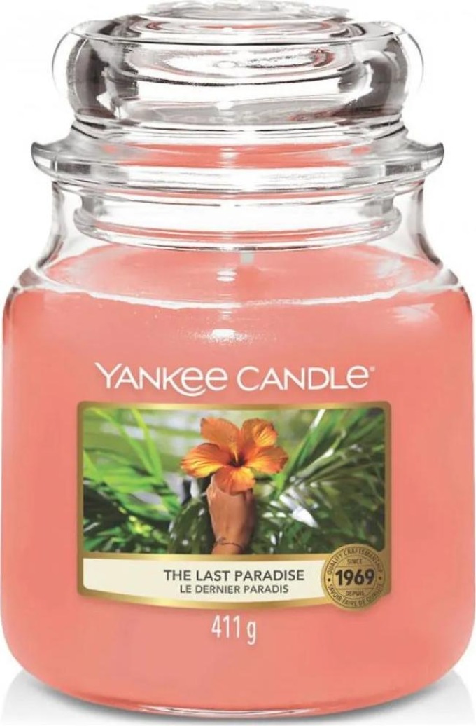 Yankee Candle vonná svíčka Classic ve skle střední The Last Paradise