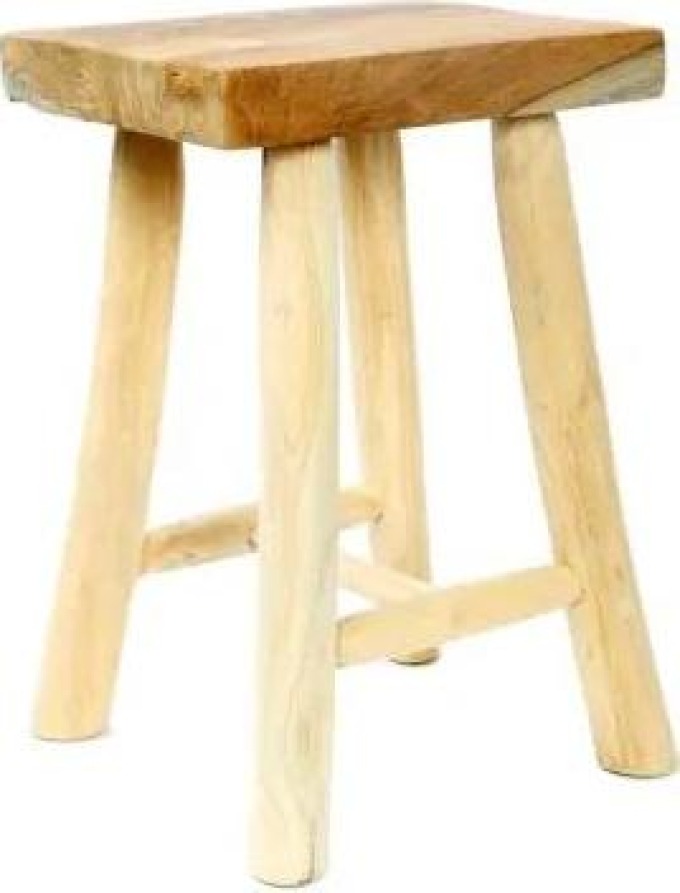 Dřevěná stolička Kudus Stool 45 cm Bazar Bizar