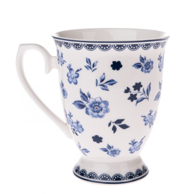 Porcelánový hrnek Floral, 300 ml