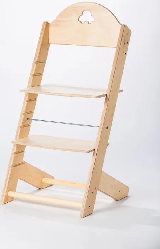 Lucas Wood Style rostoucí židle MIXLE - bez povrchové úpravy rostoucí židle MIXLE: Autíčko
