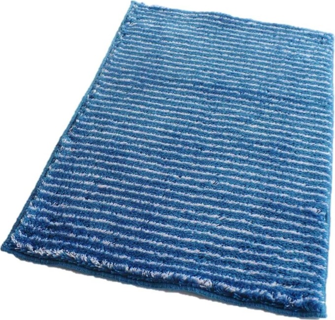 ROUTNER Koupelnová předložka PESCINA Modrá - Modrá / 80 x 150 cm
