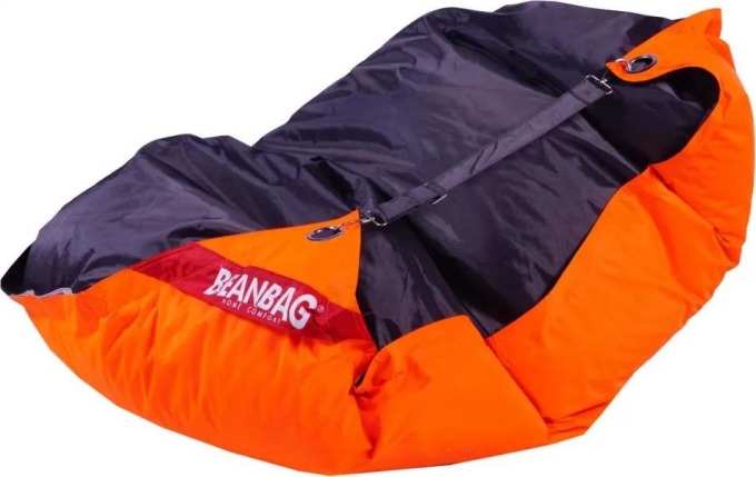 BeanBag Sedací pytel 189x140 duo fluo orange - licorice