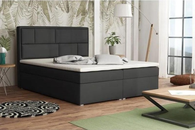 Kontinentální postel Nido Box, Rozměr postele: 140 x 200 cm, Potah: Victoria 14 868
