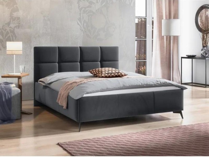 Čalouněná postel s úložným prostorem Widans, Rozměr postele: 160x200, Potah: Fresh 32