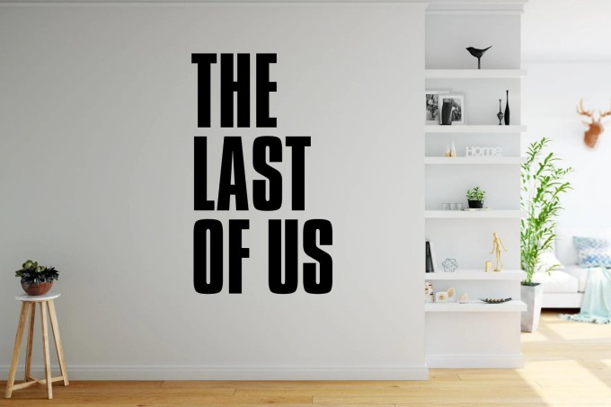 Lepy.cz Samolepka na zeď The Last of Us Velikost (šířka x výška): 20x34cm, Barevná varianta: Světle červená