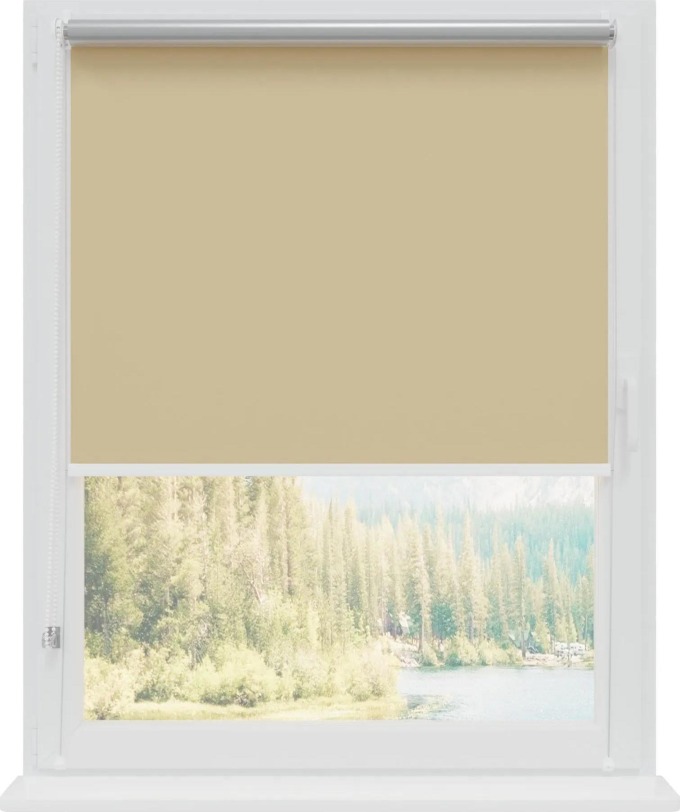 Termoizolační roleta neinvazivní Tan Silver 48x150 cm