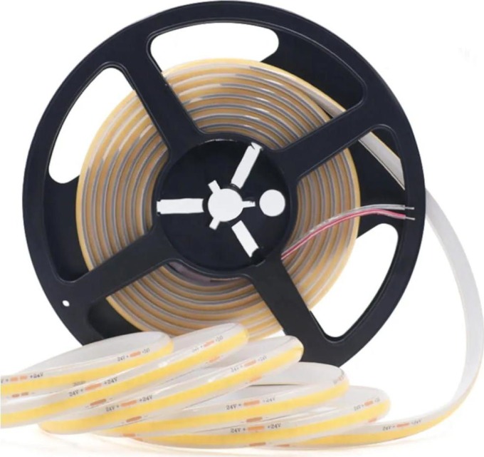 BERGE LED pásek COB - 12W/m - vodotěsný - 5m - studená bílá