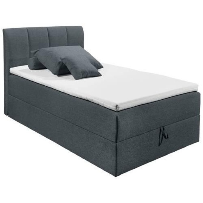 Boxspring Postel Granada Antracitová 120x200 Cm