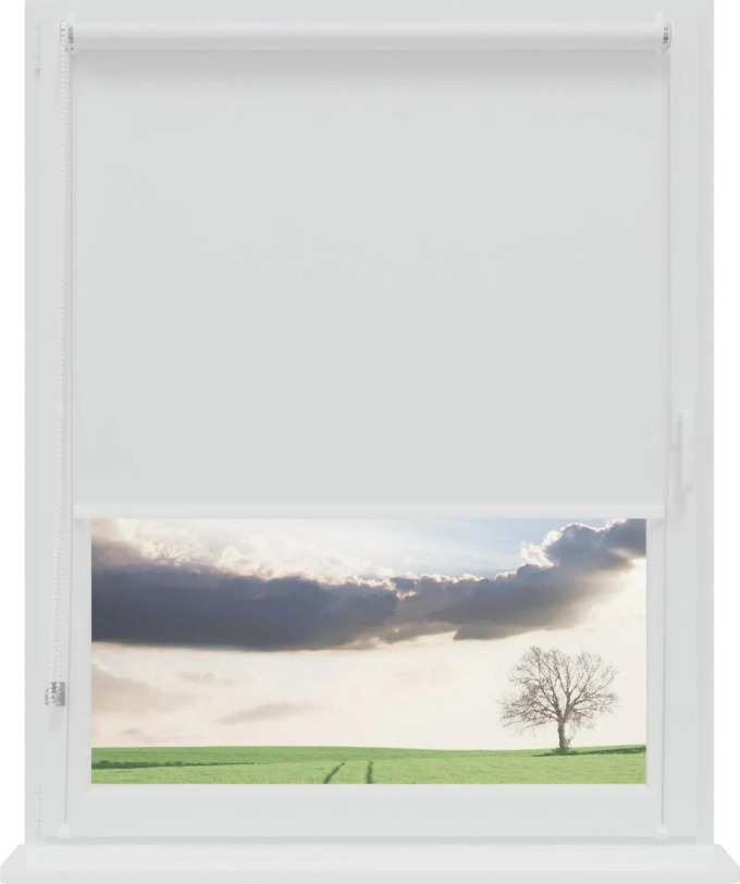 Zatemňující roleta neinvazivní White 69x150 cm