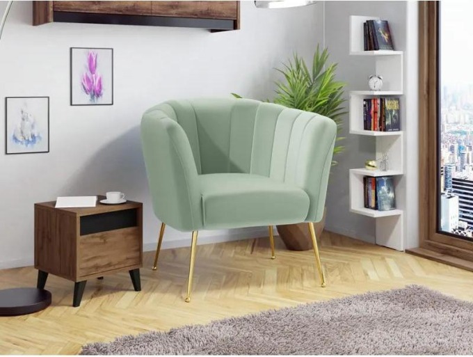 Čalouněné křeslo Rimilo, Potah: Magic Velvet 2227