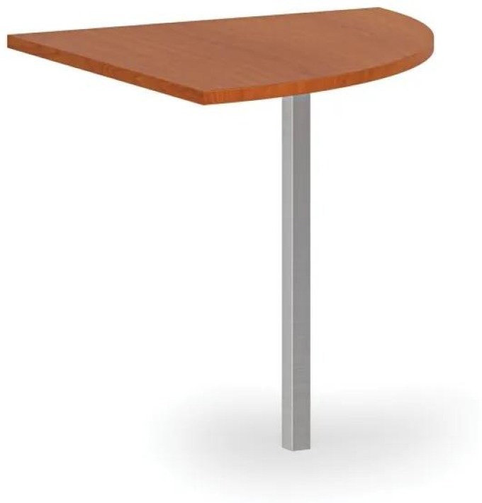 Rohová přístavba pro kancelářské pracovní stoly PRIMO, 800 mm, třešeň