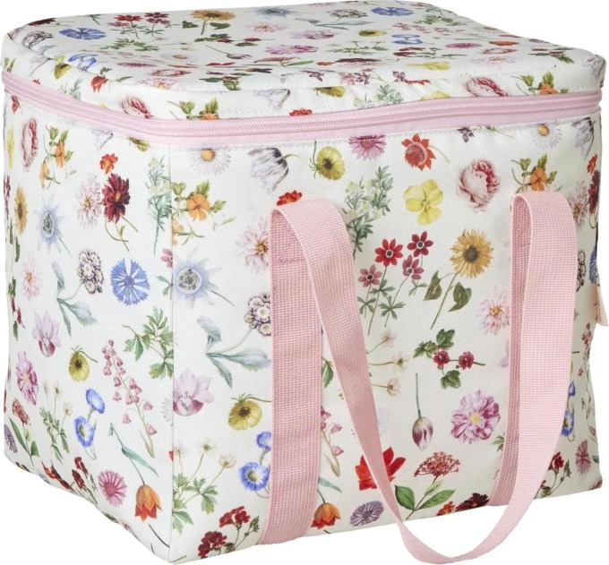 rice Chladicí taška Cream / Floras Dream 20 l, růžová barva, krémová barva, textil, korek