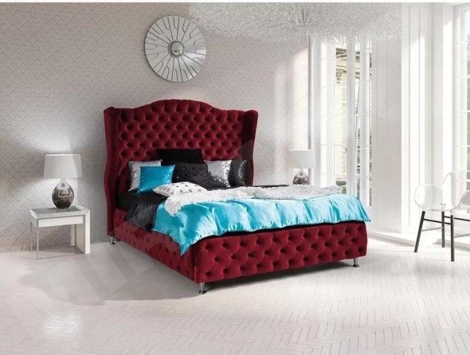 Čalouněná postel Raban, Rozměr postele: 140 x 200 cm, Potah:: Primo 8801