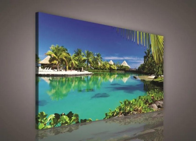 Obraz na plátně Paradise 100 x 75 cm