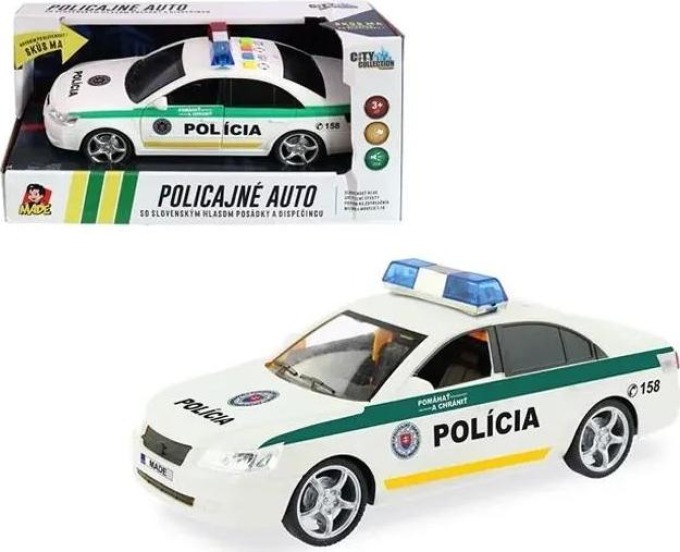 Zaparkorun Policejní autícko se zvukem a světlem - POLÍCIA