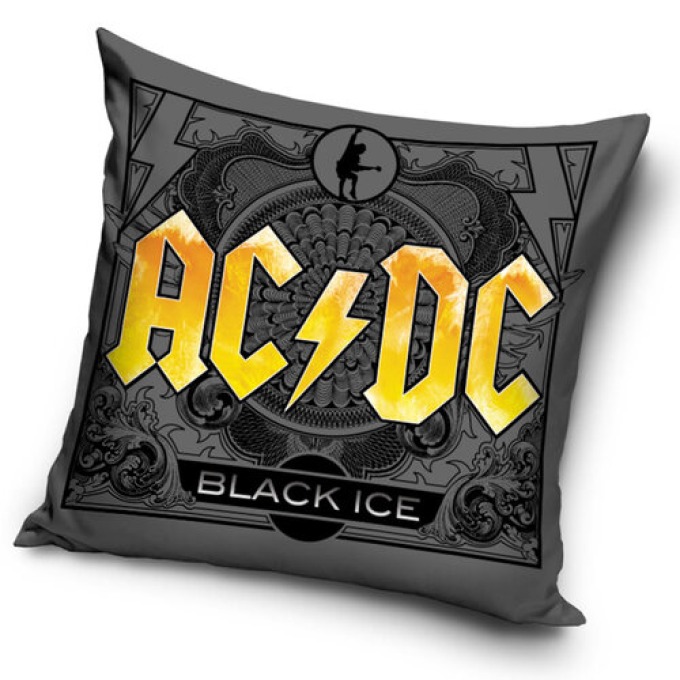 Povlak na polštářek AC/DC Black Ice Tour, 40 x 40 cm