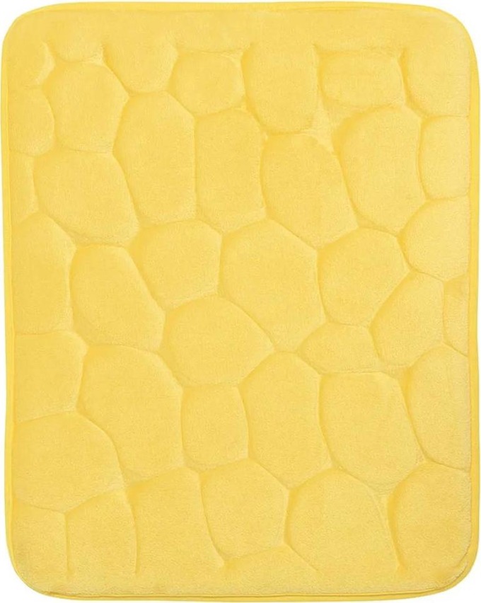 Koberce Breno Koupelnová předložka 0133 yellow, Žlutá, 50 x 80 cm