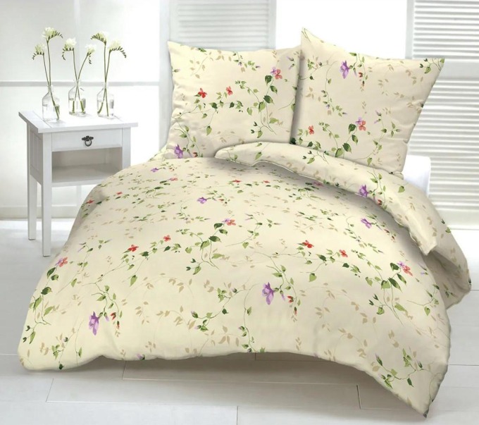 Povlečení flanelové Rimini 200x140cm+90x70cm TiaHome