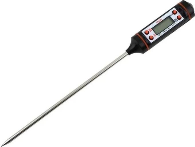Digitální kuchyňský teploměr na maso -50 ℃ do 300 ℃, ideální pro pečení, grilování a uzení