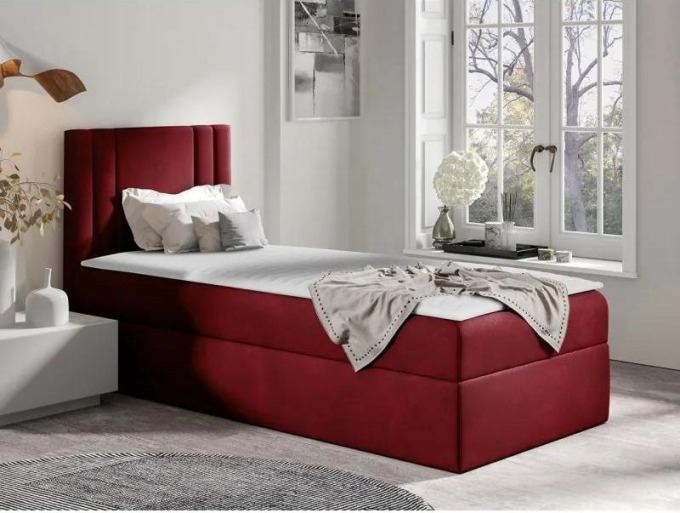 Jednolůžková postel Neresko Mini, Strana: levá, Rozměr postele: 80x200, Barva:: Kameleon 59