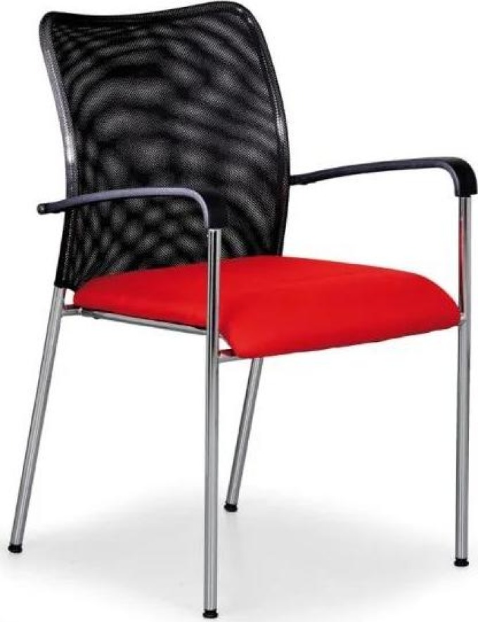 Antares Konferenční židle JOHN MINELLI, červená