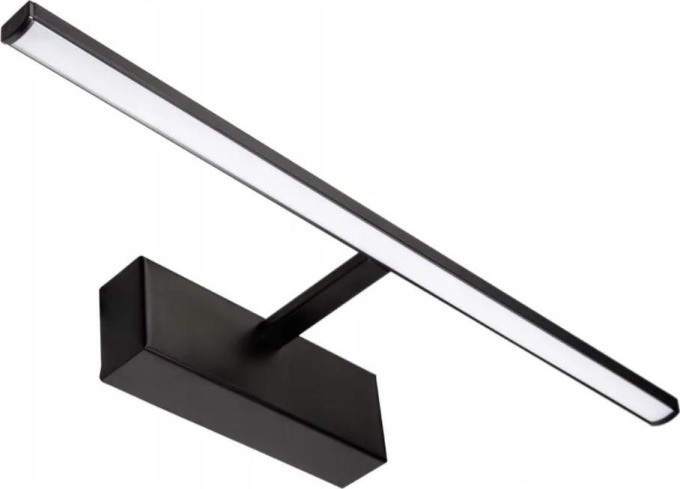 Nástěnné svítidlo LED do koupelny - 60 cm - 14 W černé s neobvyklým designem a vysokou odolností