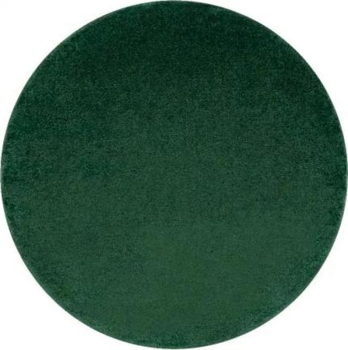 koberec kulatý SOFTY Jednotný, Jednobarevný, forest zelená velikost kruh 150 cm | krásné koberce cz