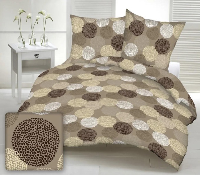 Povlečení flanelové Hintertux 200x140cm+90x70cm TiaHome