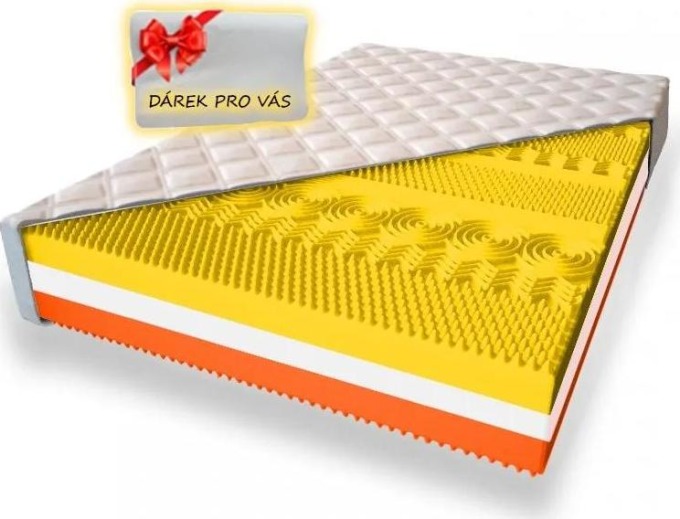 proPOSTELE Matrace zdravotní PREMIUM 25 cm 140 x 200 cm Royal 3D polštář