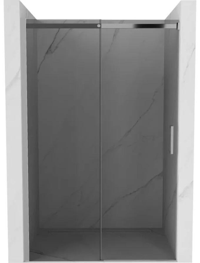 Mexen Omega rozsouvací sprchové dveře 120 cm, Grafitově černá, Chromovaná - 825-120-000-01-40